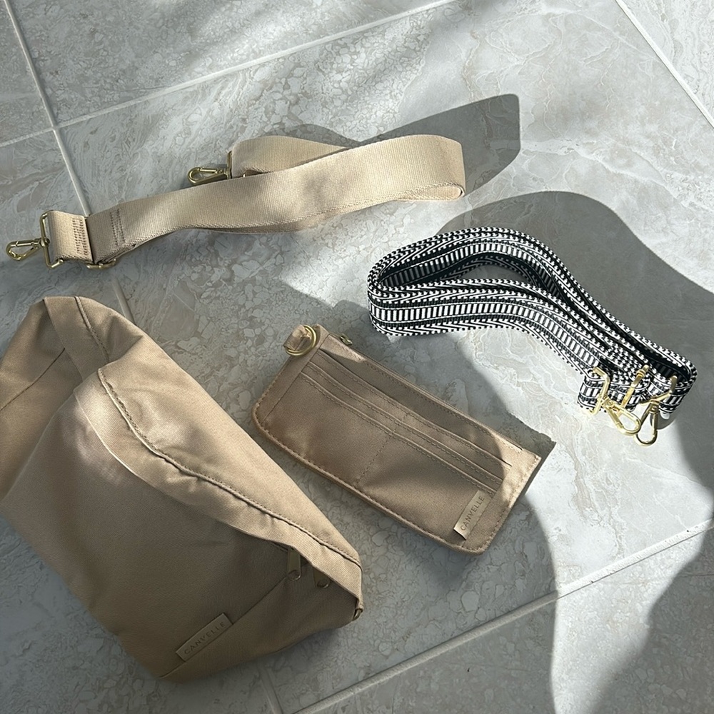 Canvelle Fanny Pack, Wallet, & Bag Straps